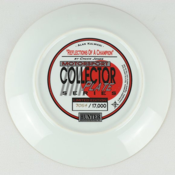 Alan Kulwicki Motorsport Collector Plate Series by Chuck Jones - Picture 3 of 5